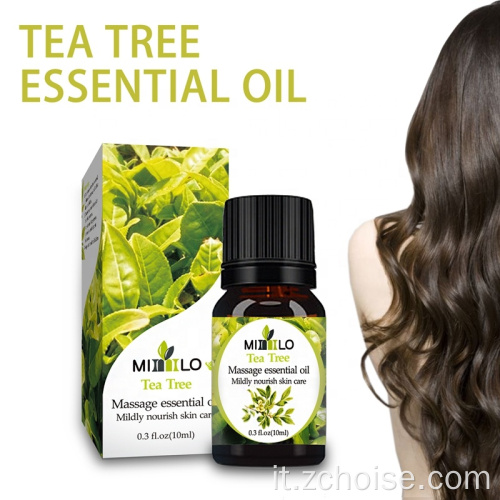 olio essenziale puro biologico olio essenziale di tea tree